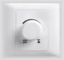 1 Gang Rotary Fan Speed Control Switch P-TS (P1 Series)